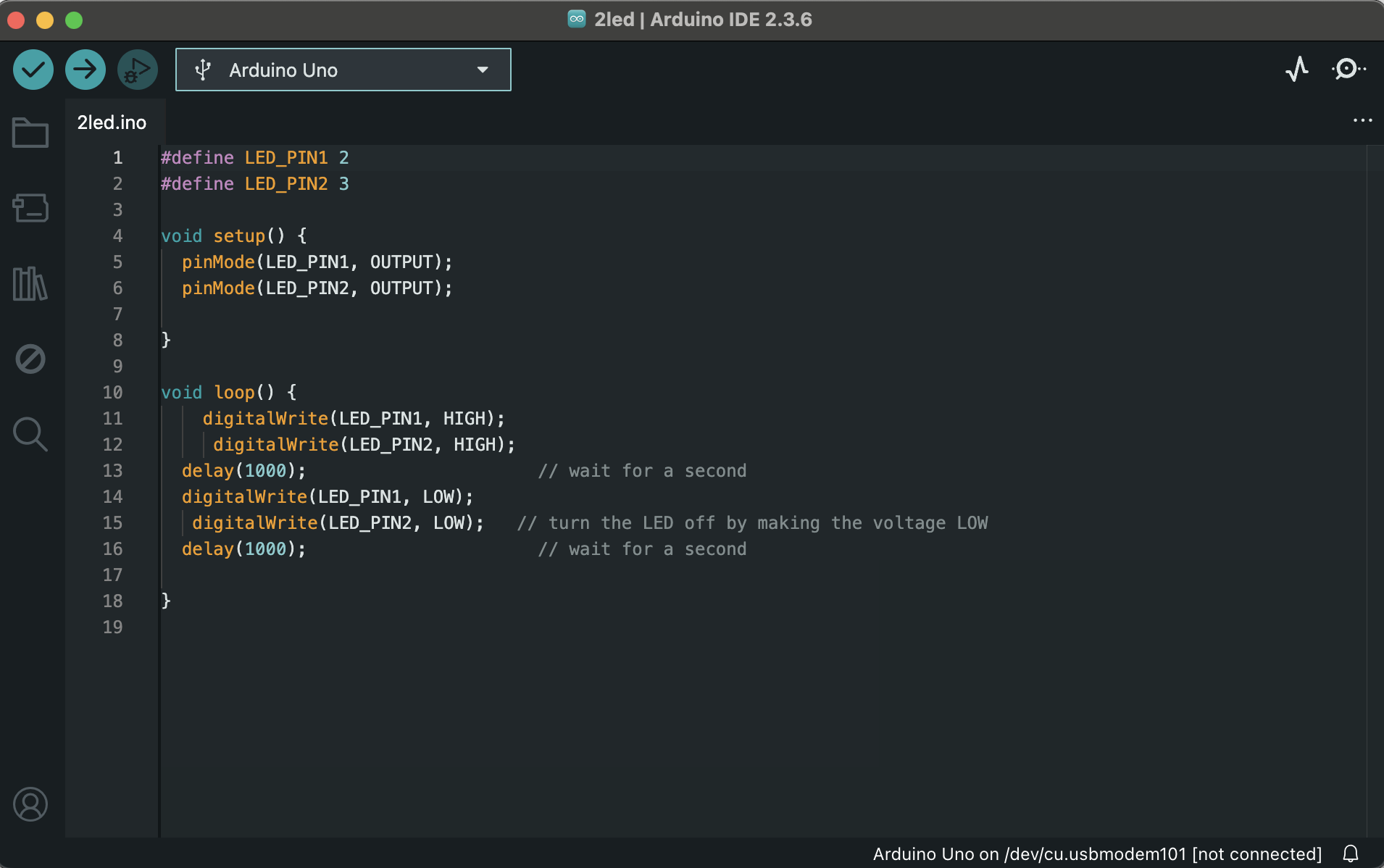 The Arduino IDE Code Editor and Uploader